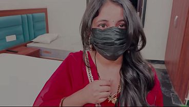 On the day of Karwa Chauth, the husband fucked her in Hindi roleplay